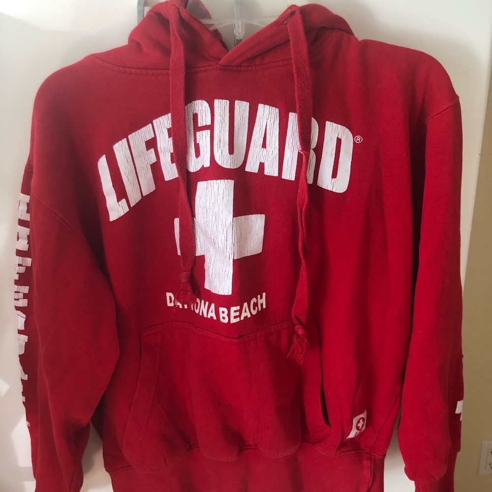Vintage Daytona Beach LifeGuard Hoodie